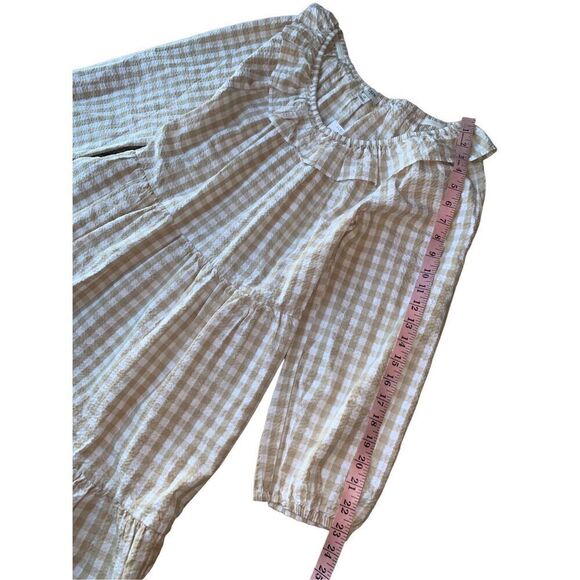 J. Crew Seersucker ruffleneck Gingham mini dress - Picture 11 of 11